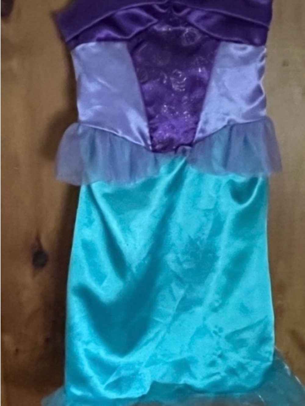 Disney Purple and Teal Mermaid Costume Dress